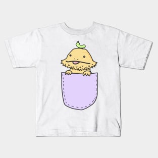 Pocket Beardie & Friend Kids T-Shirt